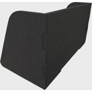 Produktbild für Tischtrennwand Silenti SW800001, anthrazit