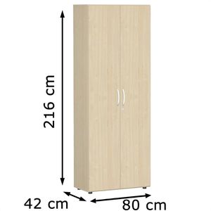 Produktbild für Aktenschrank Geramöbel Flex, aus Holz