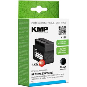 Produktbild für Tinte KMP H104 für HP 932XL, CN053AE