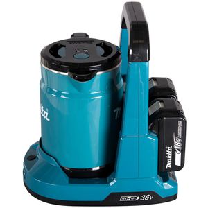 Produktbild für Wasserkocher Makita DKT360Z, akkubetrieben, blau