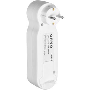 Produktbild für Steckdosenadapter Orno AE-13254(GS) weiß, mit Schalter