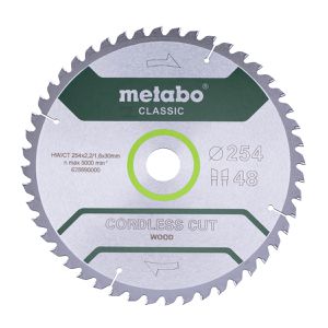 Kreissägeblatt Metabo Cordless Cut Wood Classic