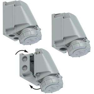 Produktbild für CEE-Steckdose PCE-Electric 135-6, 5-polig