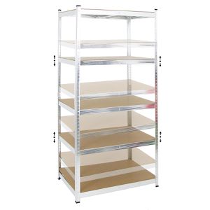 Produktbild für Schwerlastregal PROREGAL Ragnar, 5 Holzböden