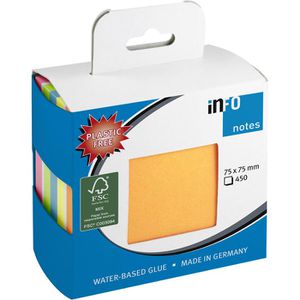 Haftnotizen Info Sticky Notes Cubes, 5654-53box