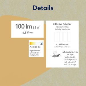 Produktbild für LED-Unterbauleuchte Müller-Licht Duoplex, tageslichtweiß