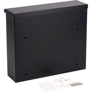 Produktbild für Briefkasten Böttcher-AG 60238, Premium, schwarz, aus Stahl