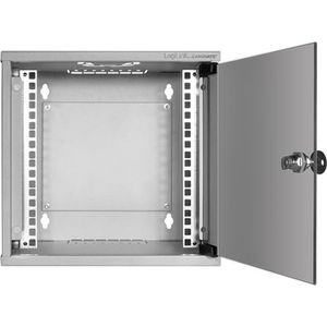 Produktbild für Netzwerkschrank LogiLink Cabinet EconLine, W66Z30G, 10 Zoll