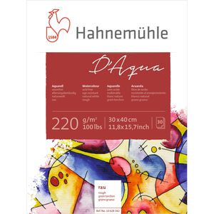 Produktbild für Aquarellpapier Hahnemühle D Aqua Block, 30 x 40 cm