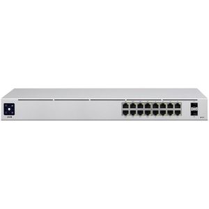 Produktbild für Switch UbiQuiti UniFi Standard 16 PoE, USW-16-POE, managed