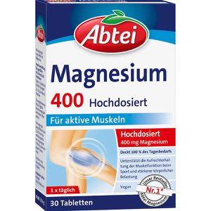 Produktbild für Magnesium Abtei 30 Tabletten