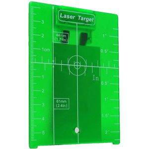 Leica Laser-Zieltafel 823195, Grüne Zieltafel, für grüne Laserstrahlen, magnetisch