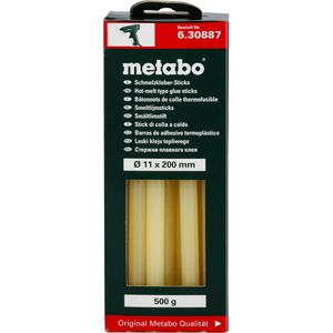 Produktbild für Heißklebesticks Metabo 630887000 , hellgelb