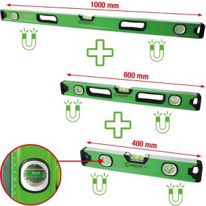 Produktbild für Wasserwaage KS-Tools COMPETITION, 512.0510, Set