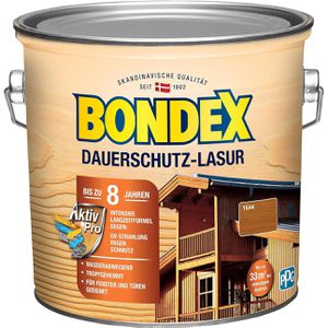 Produktbild für Holzlasur Bondex Dauerschutz-Lasur, 2,5l