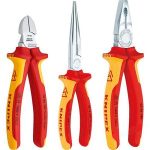 Zangenset Knipex 00 20 12, Elektro-Paket