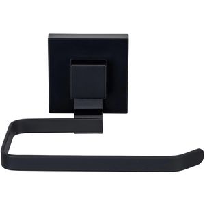 Produktbild für Toilettenpapierhalter Wenko Quadro, schwarz