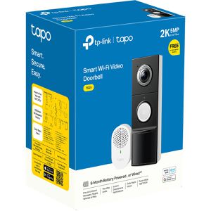 Produktbild für Türklingel Tapo D235, Funk Set, mit Kamera