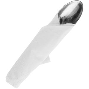 Produktbild für Servietten Papstar 12391, weiß