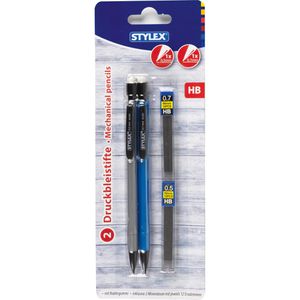 Produktbild für Druckbleistift Stylex 31436, farbig sortiert, Kunststoff