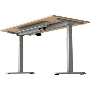 Produktbild für Schreibtisch Kerkmann Move 1 stable, ahorn / silber