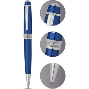 Produktbild für Schreibset Cross Bailey Blau-Lack, 2-teilig