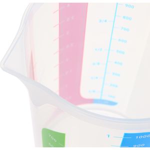 Produktbild für Messbecher Kigima MiraHome, Set, aus Kunststoff