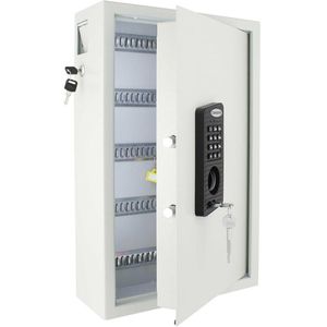 Produktbild für Schlüsselkasten Rottner KeyTronic 100, weiß