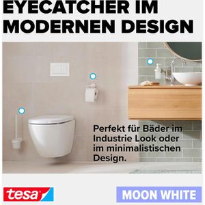 Produktbild für Handtuchhalter Tesa Moon White 40624, weiß