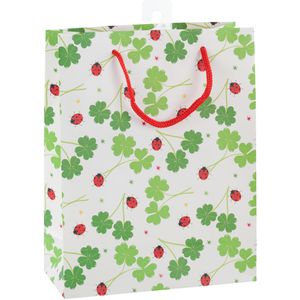 Geschenktüte Idena 31847, Glücksklee