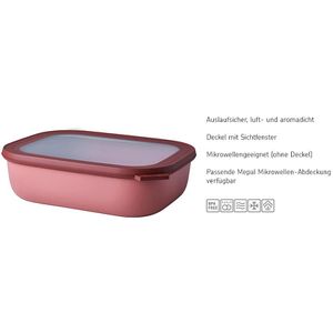 Produktbild für Frischhaltedose Mepal Cirqula eckig aus Kunststoff