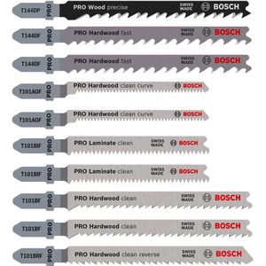 Stichsägeblätter Bosch PRO Hardwood & Laminate Set