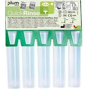Produktbild für Augenspülung Plum QuickSafe Solo, NaCl