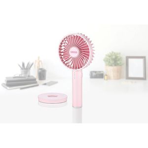 Produktbild für Ventilator Unold 86624, Breezy II, pink, Ø 10cm