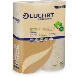 Toilettenpapier Lucart EcoNatural 6.3