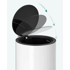 Produktbild für Mülleimer Songmics LTB11WT, weiß