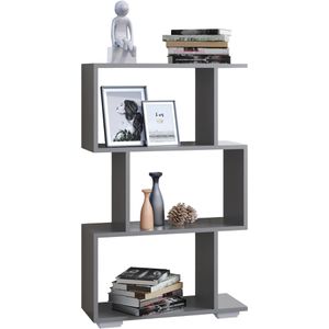 Produktbild für Bücherregal VCM Palusa M, 919019, anthrazit