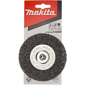 Produktbild für Drahtbürste Makita P-66880, Scheibenbürste Ø 100mm