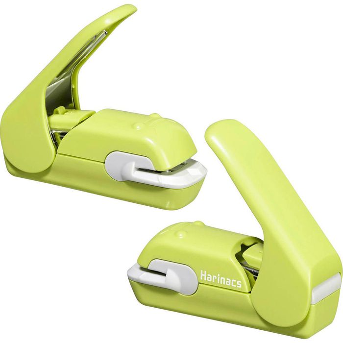 Pinzatrice Senza Punti Metallici Kokuyo - Verde, Per Rilegare Fogli Senza Graffette, Design Compatto - Foto 6