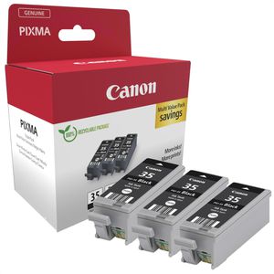 Tinte Canon PGI-35 BK, 1509B028, 3er-Pack