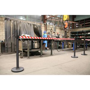 Produktbild für Personenleitsystem ALLROUNDLINE ALA 10, schwarz