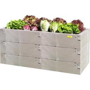 Hochbeet Juwel Timber 3er-Set 20471, Kunststoff