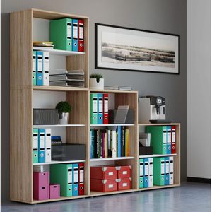 Produktbild für Aktenregal VCM Lona XL, 913919, Holz