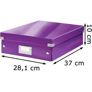 Produktbild für Aufbewahrungsbox Leitz 6058-00-62 Click&amp;Store 7,9L