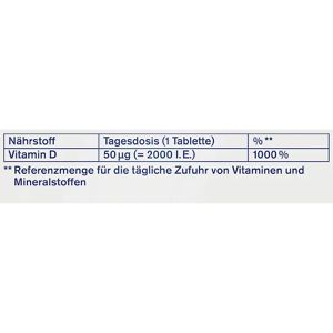 Produktbild für Vitamin-D tetesept 50 Tabletten