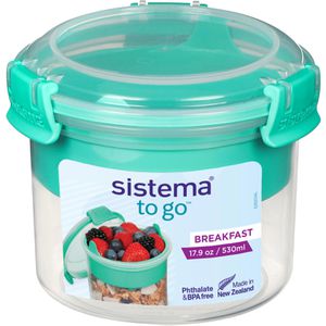 Produktbild für Lunchbox Sistema Breakfast To Go, Kunststoff