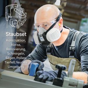 Produktbild für Atemschutzmaske Dräger Halbmaske 3300 Handwerker