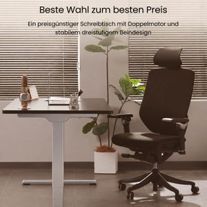 Produktbild für Schreibtischgestell FlexiSpot E5S-Lite, 4 Memoryspeicher