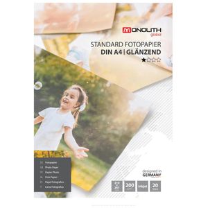 Produktbild für Fotopapier Monolith Standard Glossy, für Inkjet, A4