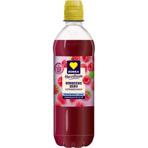 Produktbild für Sirup Edeka Herzstücke Himbeere Zero, zuckerfrei